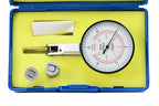Shars 0.030"/0.6mm Inch Metric Dial Test Indicator, 0.0005"/.01mm Graduation, 1.5" Face Diameter 303-3204 P