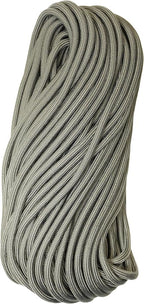 1/4" ParaMax Paracord 100 ft – 1000 lb Type IV Rope for Dog Leashes, Camping, Kayak Anchor - Made in USA - Charcoal
