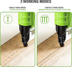 Greenworks 24V 18-Gauge Brushless Cordless AirStrike Brad Nailer (Tool Only), Green