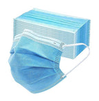 Jointown Disposable Face Masks, ASTM Level 2 Surgical Mask with 3 Ply Protection & Elastic Earloop, 50 Pack Blue