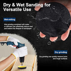 131 Pieces 3 Inch Sanding Discs, GOH DODD Headlight Restoration Kit Hook and Loop Sanding Pads 60 to 10000 Grit Wet Dry Sandpaper with 1/8" 1/4” Shank, Backer, Polishing Pads and Interface Pad