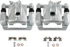 SCITOO Rear Brake Calipers With Bracket 19-B3457 19-B3456 Compatible For Hyundai For Elantra 2007-2010