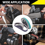 20 Pack 1/2" x 12" Replacement Sharpening Sanding Belts for Official Work Sharp Knife & Tool Sharpener (WSKTS & WSKTS-KT/Mk.1 & Mk.2) - 80/240/1000/5000 Grit,1/2x12 Inch Knife Sharpener Belts