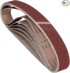 6 Pcs Sanding Belts 2 x 36 Inch 36 Grit Aluminum Oxide Abrasive Sandpaper for Belt Sander Metal Grinding Wood Working Weld Rust Removal