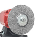 5Pcs 4 Inch Stainless Steel Wire Crimped Wheel Brush with 5/8" Bore for Angle Grinder Derusting Cleaning and Surface Polishing