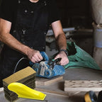 Micro Sander Kit 3.5 x 1 Inch Mini Sander Kit with 100Pcs Sandpaper Grit 40/60/80/100 /120/180/240/320/400/600