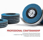 S SATC 20PCS Flap Discs 4 1/2 for Angle Grinder 40/60/80/120 Grit Flap Disc High-Density Bevel Type Angle Grinder Sanding Disc Abrasive Flap Disk #29