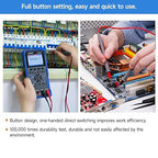 OWON Handheld Oscilloscope, Digital Multi Functional Oscilloscope Multimeters,60000 Counts Portable 2 in 1 Universal Test Instrument, with 2.8 inch IPS Screen Display 1CH 1Mhz Bandwidth HDS160