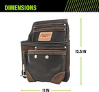 AWP Tool Pouch, Electrician Tool Pouch, Premium, Professional Multi-Pocket Organizer