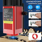Laser Engraver CK1-55 Laser Cutter 40W, High Precision 5500mW Output, Quick Engraving 30000mm/min, Laser Engraving Machine for Wood Metal Leather