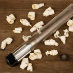 2-Inches HSS Roughing Gouge Lathe Chisel Wood Turning Tools with Round Plastic Box and Hanging Bag