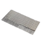 Drilax 30-Pc Diamond Drill Bit Set | 15x 2mm & 15x 3mm | 1/8" Shank Dremel Compatible for Glass, Sea Glass, Gemstones & Lapidary