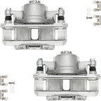 Torchbeam Front Brake Calipers Set for Honda Accord 2003-2012, Acura TL 1999-2008, Acura TSX 2004-2014, Acura RL 1999-2004, Acura CL, Front Left and Front Right Calipers Replace # 19B2584+19B2585