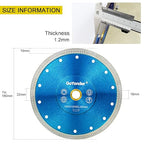 GoYonder Super Thin 7" Grinder Blades Tile Blade, Diamond Saw Blade for Cutting Porcelain Tiles Granite, 180mm Tile Cutting Blade for Angle Grinder
