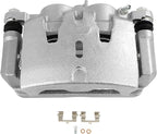 SCITOO 19B3826A Front Left Disc Brake Caliper w/Bracket Fit For Acura For MDX 2014-2019,For Honda For Pilot 2016-2019,For Honda For Ridgeline 2017-2019, Double Pistons