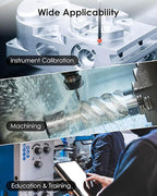 30 Specimens Surface Roughness Standards Set, Surface Finish Comparator Set with Ra0.05-12.5mm Microfinish, for Lathe Manufacturing Machinery Teaching