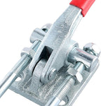 MOUYAT 2 Pack Heavy Duty Toggle Clamp, 7480Lbs Capacity Pull Toggle Latch Clamp with Adjustable Threaded U Bolt, 40380 Self Lock Toggle Clamp Tool for ToolBox Case