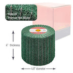 120x100mm Non-Woven Abrasive Flap Wire Drawing Polishing Burnishing Wheel for The Surface Treatment of Metal Products (240 GRIT with Sandpaper)