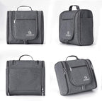 Hanging Toiletry Bag Extra Large Capacity | Premium Travel Organizer Bags For Men And Women | Durable Waterproof Nylon Bathroom, Shower, Makeup Bag For Toiletries, Cosmetics, Brushes