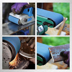 6 x 48 Inch Zirconia Sanding Belts, 8Pcs 2 Each of 40/60/80/120 Assorted Grits, Belt Sander Sanding Belt for Knife Blade Sharpening, Metal Polishing, Derusting, Woodworking