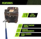 AWP Tool Pouch, Electrician Tool Pouch, Premium, Professional Multi-Pocket Organizer