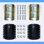 Water Pipe Repair Clamp for 6 inch Pipe(OD of The Applicable Pipe is About 6.5 inch),Leak Sealer for Pipes and Plumbing,Length 11.6 inch,Suitable for PE,PPR,Iron and Steel Pipes