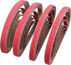 1/2 X 18 Inch Sanding Belts for Metal, 36 Grit 1/2 x 18 Ceramic Sanding Belts for Belt Sanders, Metal Finishing, Rust Removal, Woodworking, 20 Pack