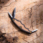 FLEXCUT Tri-Jack Pro, Wood Carving Knife, Detail and Mini-Cutting Blades, Handle Minimizes Hand Fatigue | Made in the USA | JKN95