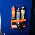 OEMTOOLS 23126 Orange Magnetic Glove Dispenser, Disposable Gloves Box Holder, Magnetic Glove Box Holder for Wall Mount