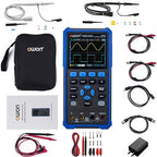 HDS2202S Oscilloscope, 200MHz Bandwidth Oscilloscope Multimeter, 3 in 1 Function Dual Channel Oscillograph with Waveform Generator, 3.5" High Resolution LCD