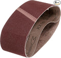 HARFINGTON 3 x 21 Inch Sanding Belts, 8 Pcs 150 Grits Aluminum Oxide Abrasive Belt Sander File Belt for Woodworking, Metal Polishing, Knife Sharpener