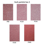 3X18 Inch Aluminum Oxide Sanding Belt, 15PCs Sanding Belt Set, 3 of Each 80/120/150/240/400 Assorted Grit, Abrasive Belts for Belt Sanders