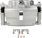 cciyu Front Left Brake Caliper Assembly w/Bracket 18B5004 For Buick 2006-2017,For Chevy 2006-2017,For GMC 2006-2017,For Isuzu 2006-2008,For Saab 2006-2009,For Saturn 2007-2010