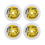HIGHDRIL Diamond Glass Blade 3" 75mm x Arbor 3/8" 10mm - 4pcs Angle Grinder Cutting Disc for Cutting Glass Marble Tile Jade Crystal Wine Bottle