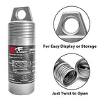 S&F STEAD & FAST Annular Cutter 1-1/8" Diameter 2" Cutting Depth, Mag Drill Bits with Pilot Pin for Magnetic Drill Press
