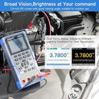 OWON Handheld Oscilloscope, Digital Multi Functional Oscilloscope Multimeters,60000 Counts Portable 2 in 1 Universal Test Instrument, with 2.8 inch IPS Screen Display 1CH 1Mhz Bandwidth HDS160