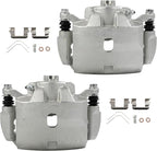 cciyu Front Left & Right Brake Calipers Assembly w/Bracket 19B2917 19B2916 2013 2014 2015 For Acura For ILX,2012 2013 2014 2015 For Honda For Civic,2005 2006 For Honda For CR-V