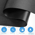 Work Bench Mat Top 23.6" x47.2" DIY Work Table Mat PU Leather Workbench Pad Topper Workshop Mat Workbench Cover for Protects Work Bench Tabletop Countertop