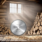 12" 40 Teeth Carbide Tip Wood Cutting Circular Saw Blade Table Saw Blade Miter Saw Blade with 1" Arbor for General Purpose