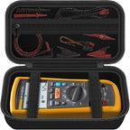 Carrying Case for Fluke1587 FC/ 87-V/ 87V Max/ 88V/ 15B+/ 17B+/ 1503/1507/1508/1577 Multimeter Testers and Accessories, Multimeter Storage Bag Organizer Box (Case Only)