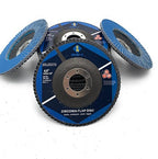 SIGNI Premium Zirconia Flap Discs 10-Pack (4.5 inch T27 120#)