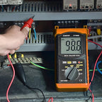 BTMETER BT-6688B Megohmmeter 200 Gig Ohm Digital Insulation Resistance Tester, 500V/1kV/2.5kV/5kV Test Voltage, Auto Ranging, Backlight Display