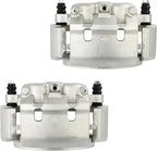 cciyu Rear Left & Right Brake Calipers Assembly w/Bracket 18B4749 18B4748 For Ford 1999-2007