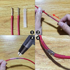 XHF 1/4 Inch 3:1 Waterproof Clear Heat Shrink Tubing Marine Grade Wire Cable Adhesive Lined Tube Insulation Seal Against Moisture Corrosion and Air Leakage, 20 Ft