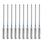 toolant Masonry Drill Bit,SDS Plus Rotary Hammer Drill Bits Set for 3/16" x6inch 10pcs,Carbide Tipped 2-Cutter for Concrete,Masonry and Brick