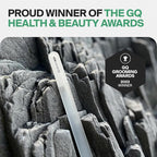 GERMANIKURE Czech Crystal Glass Nail File in Suede Leather Case - Original White Branded - Professional Manicure & Pedicure Products for Smooth Easy Shaping of Natural Nails