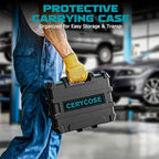 Cordless Impact Wrench 1/2 inch for Makita Battery 900FT-LBS with 6 Sockets and Durable Toolbox Brushless Impact Gun Includes LED Work Light - High Torque Impact Driver, No Battery