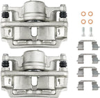 Torchbeam Front Brake Calipers Set for Honda 2006-2011 Civic 1.8L, Honda 2001-2005 Civic 1.7L, Honda 1996-2000 Civic 1.6L, Front Left and Front Right Calipers Replace # 19B1832+19B1833
