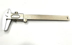 Non-Digital Vernier Caliper - Professional Metric & Imperial Measuring Tool for Inside, Outside, Depth, and Step Measurements (Non - Steel Plated Body)