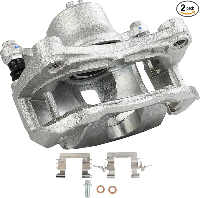 SCITOO 19B6696 19B6697 Rear Left & Right Disc Brake Calipers Assembly w/Bracket For Nissan For LEAF 2011-2022,For Nissan For Rogue 2014-2020,For Nissan For Rogue Sport 2017-2022